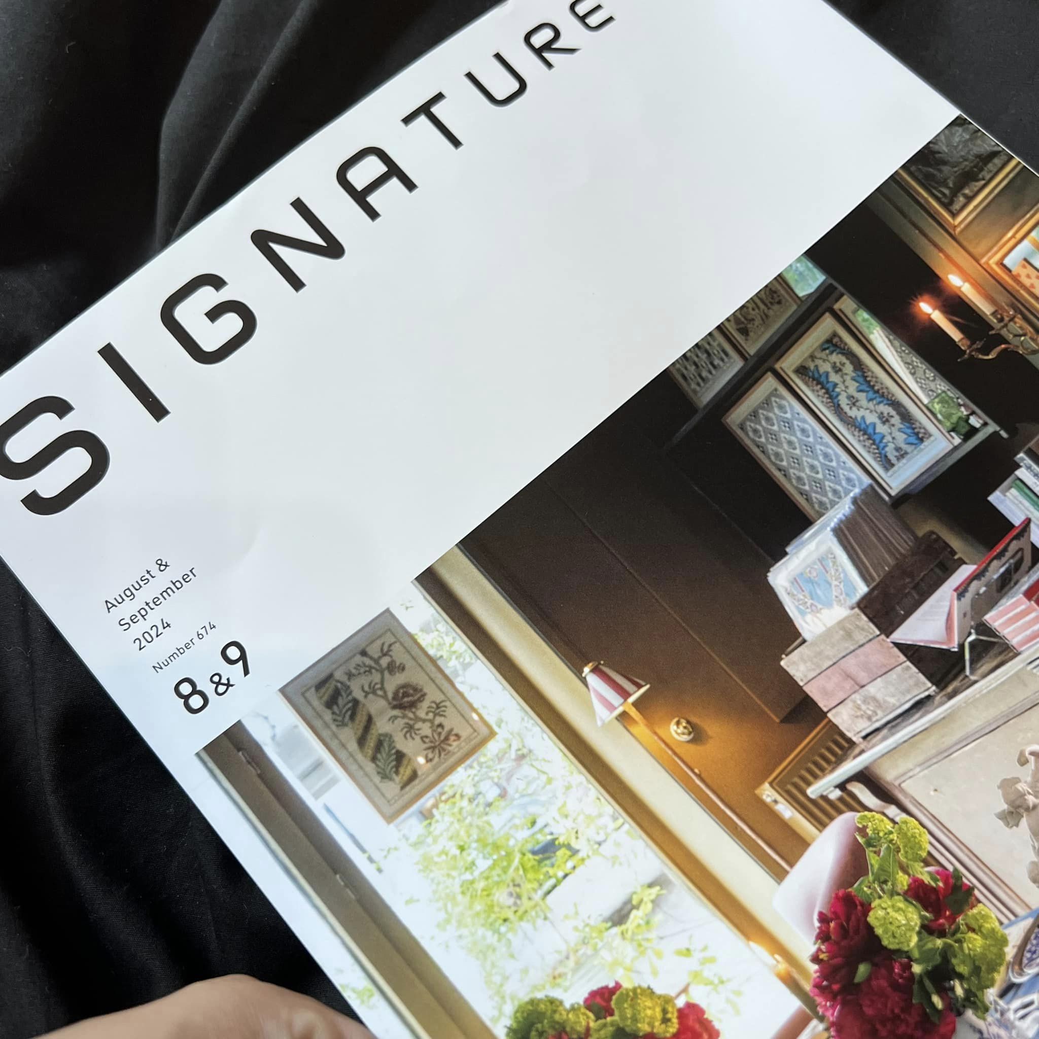 【雑誌】ダイナースクラブカードの会員情報誌『SIGNATURE』