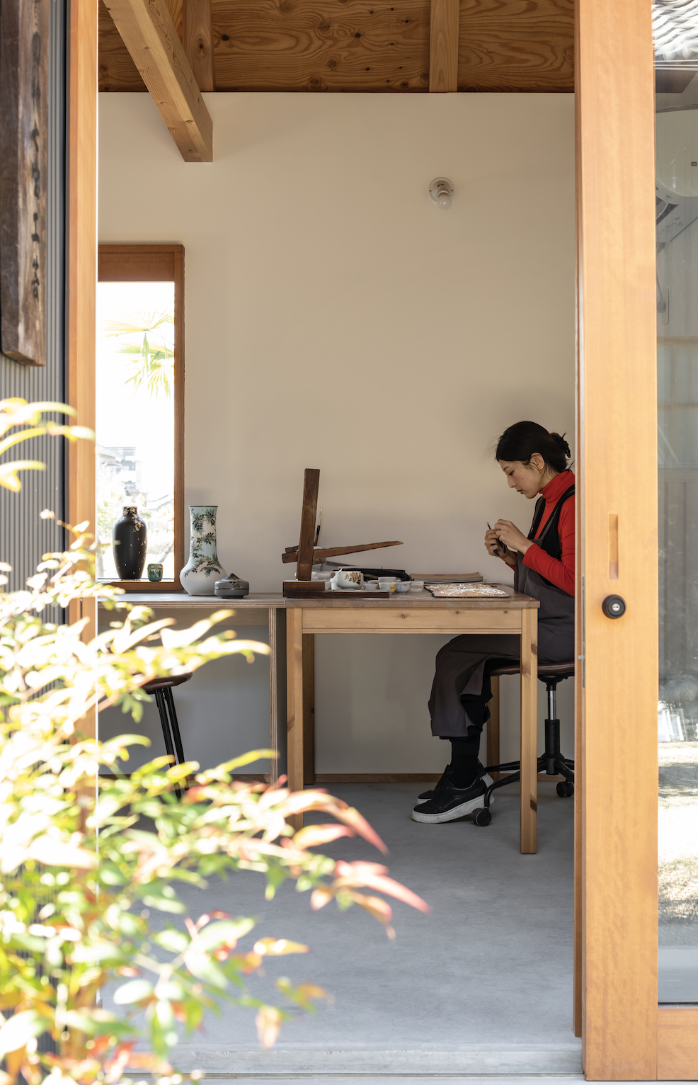 【おしらせ】田村七宝工芸新職場の完成